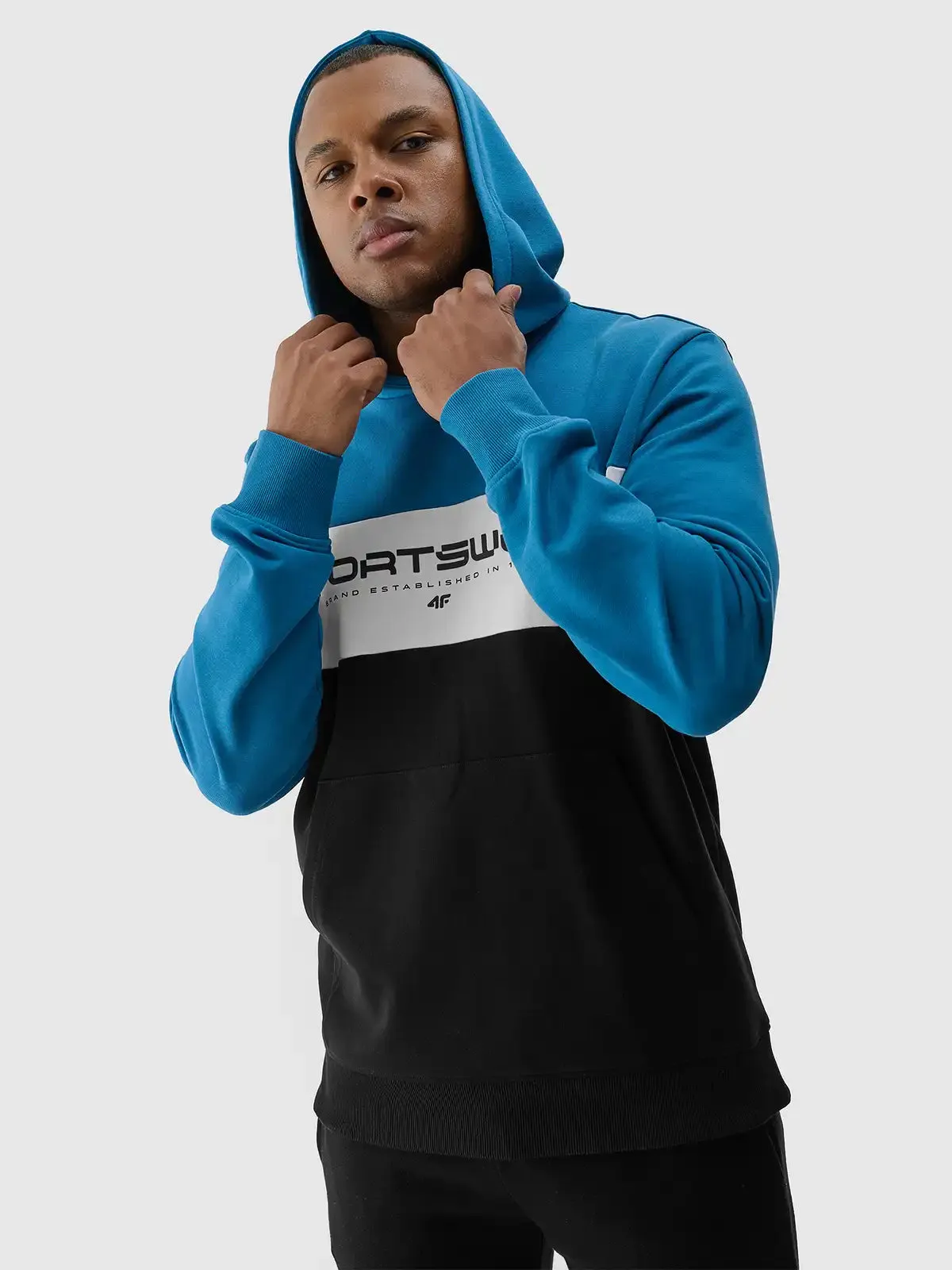 4F Sweat-shirt avec capuche pour l'homme