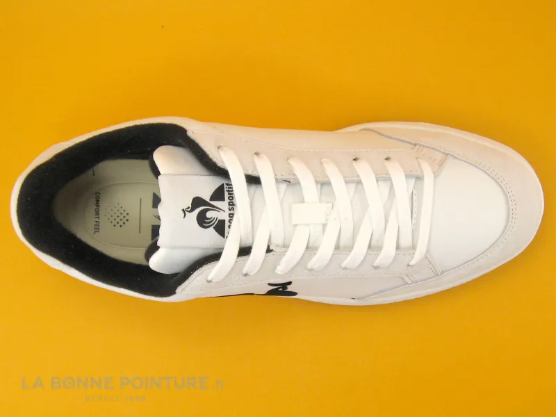 Achat chaussures Le Coq Sportif Homme Basket, vente Le Coq Sportif - LCS COURT ROOSTER - 2410678 - Optical white-black - Basket 