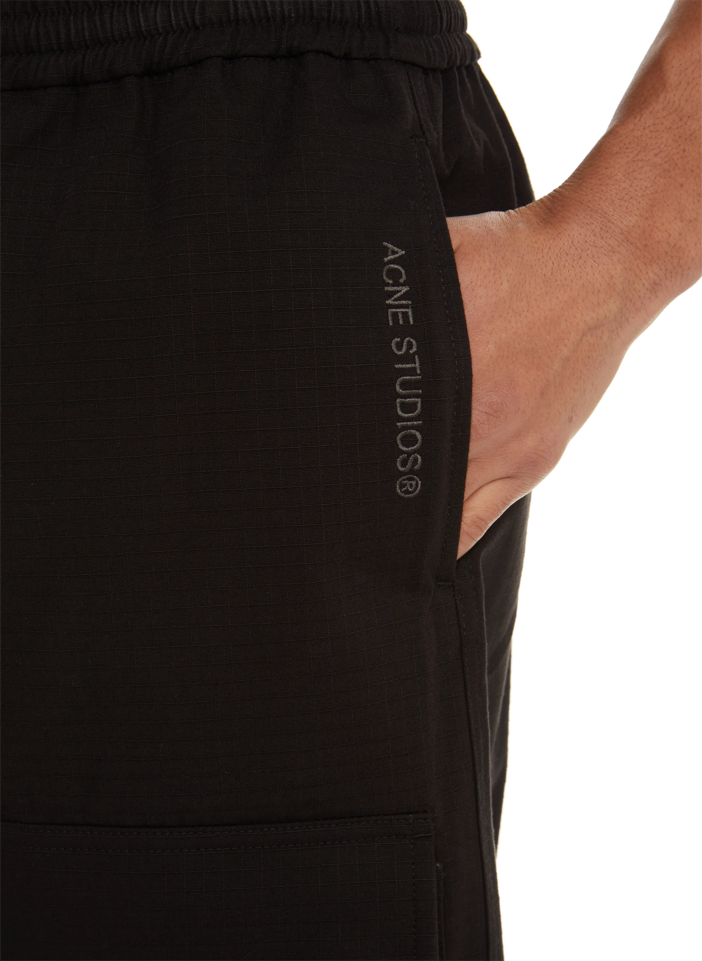 ACNE STUDIOS  Pantalon à larges poches - Noir