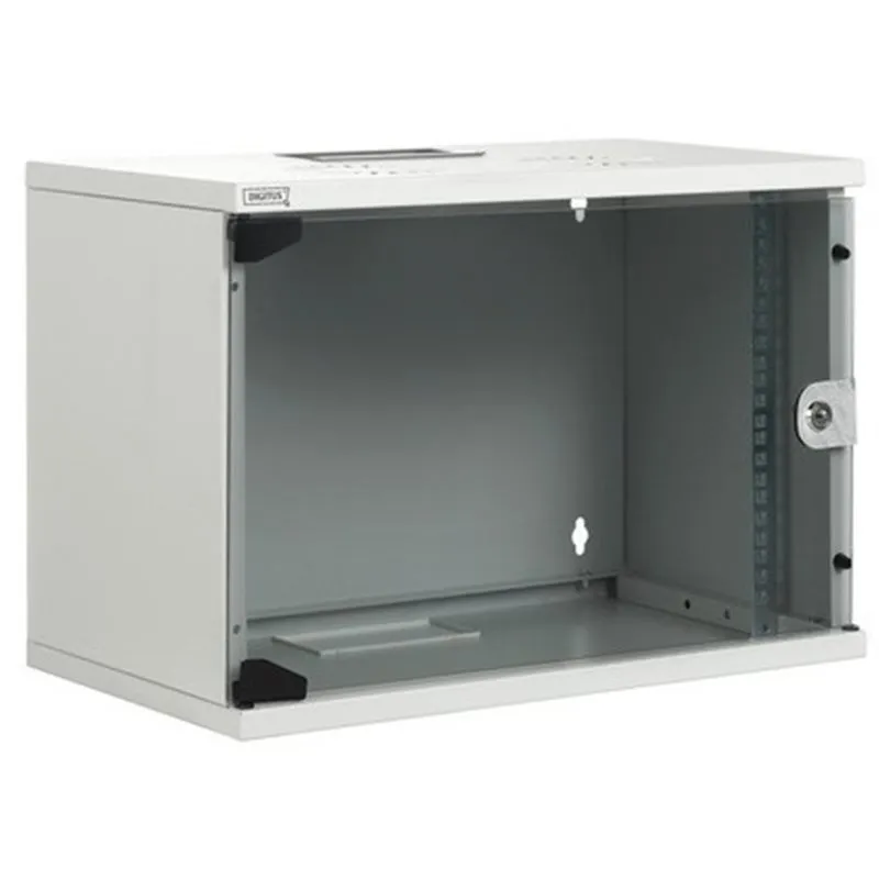 Armoire Murale de distribution SoHo - digitus - 19" - 520 x 400 mm - 9U - gris