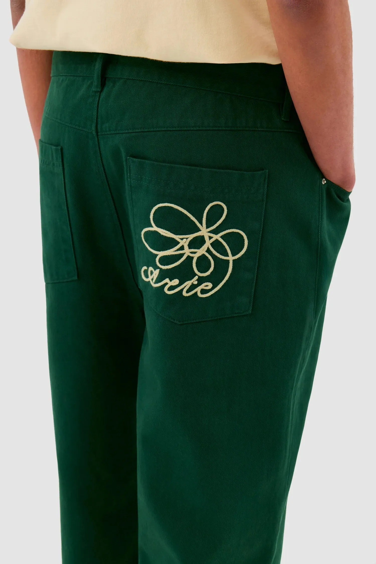 Arte Antwerp - Embrodeiry Pocket Pants - Green