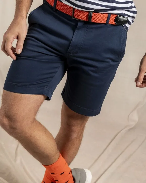 Bermuda chino bleu marine 