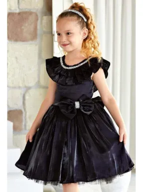 Black - Girls` Evening Dress