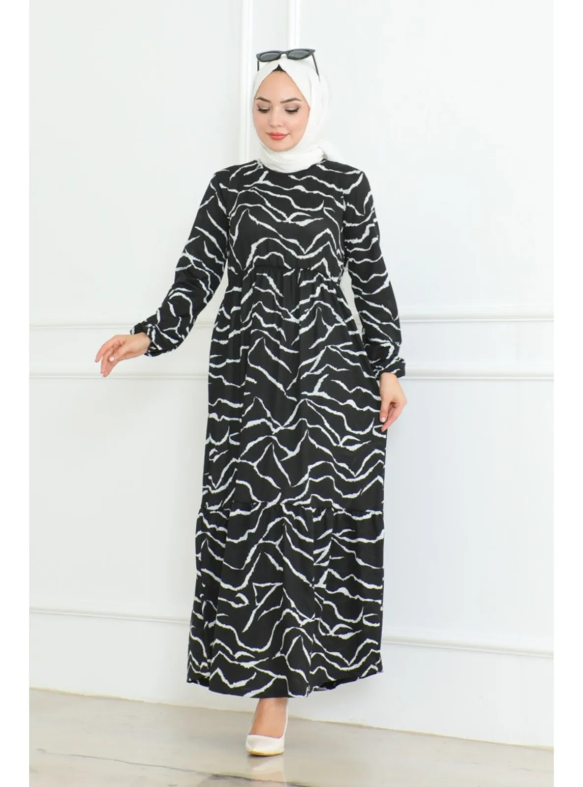 Black - Modest Dress