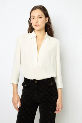 Blouse fluide zippée - BRANDA