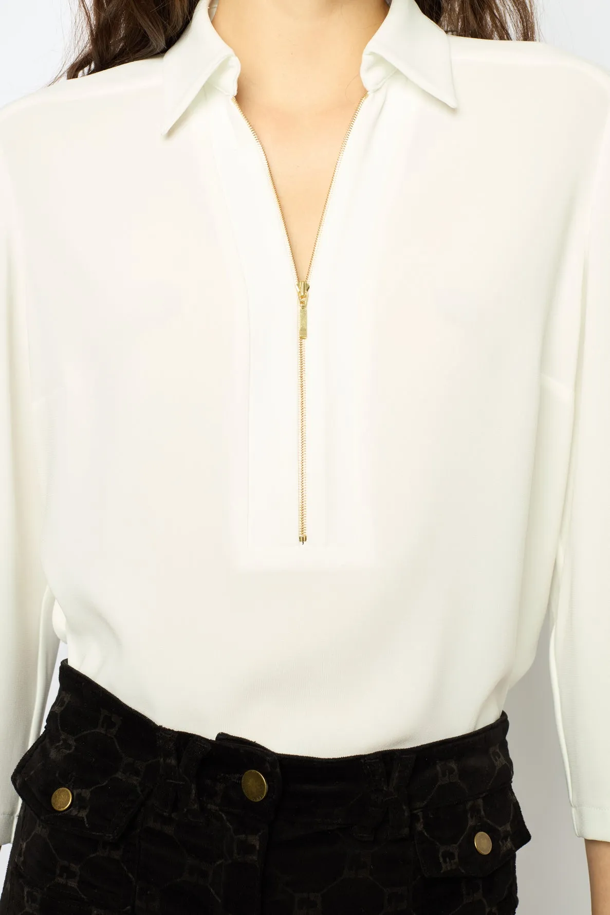 Blouse fluide zippée - BRANDA