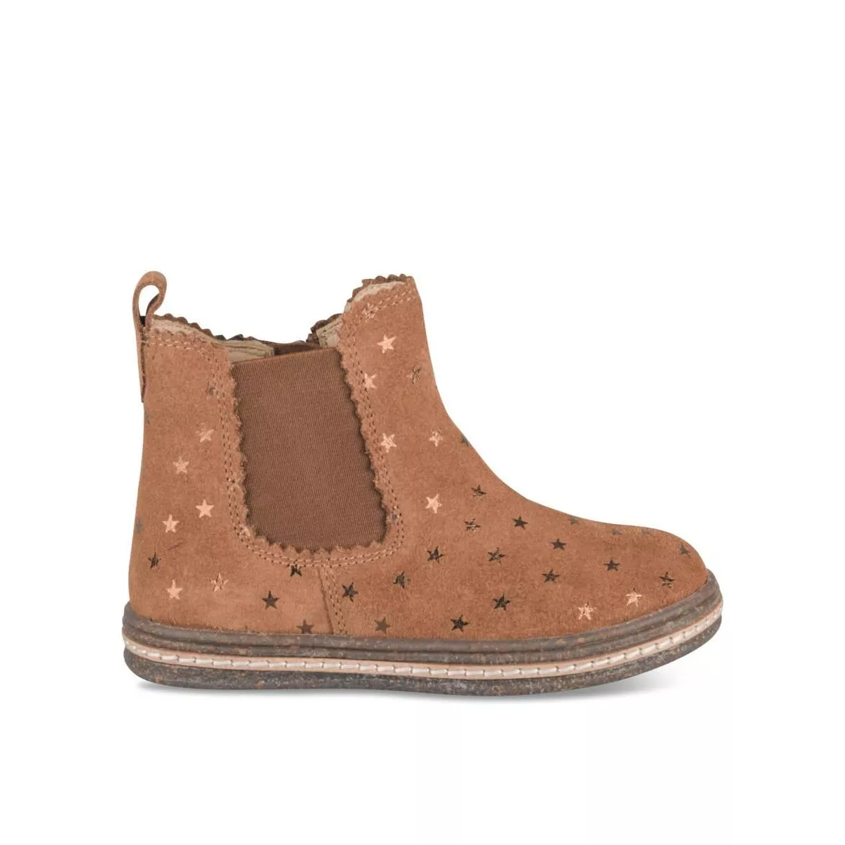 Bottines COGNAC MEGIS KIDS