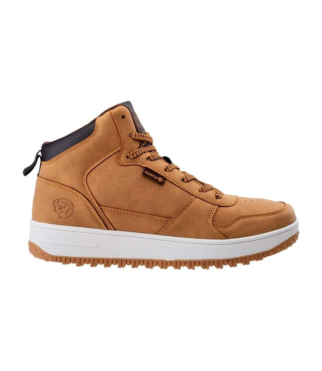 Bottines de marche karson homme brun-beige Iguana