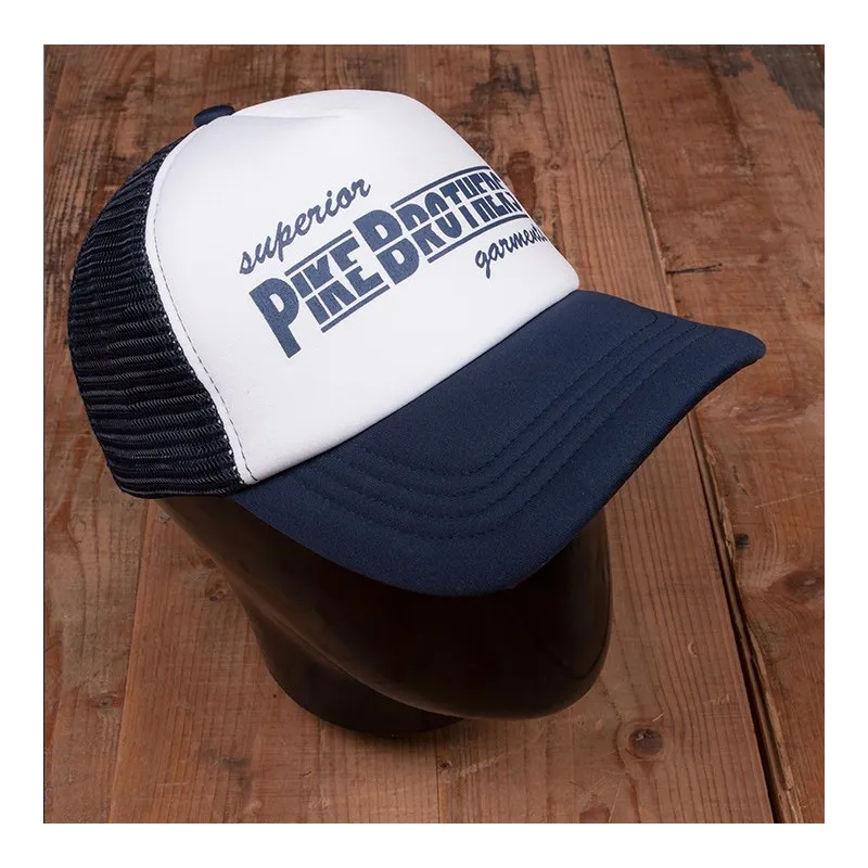 Casquette américaine Pike Brothers 1967 Trucker Cap Navy
