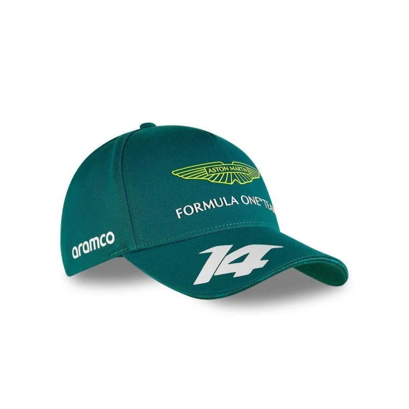Casquette enfant Fernando Alonso Aston Martin F1 - verte