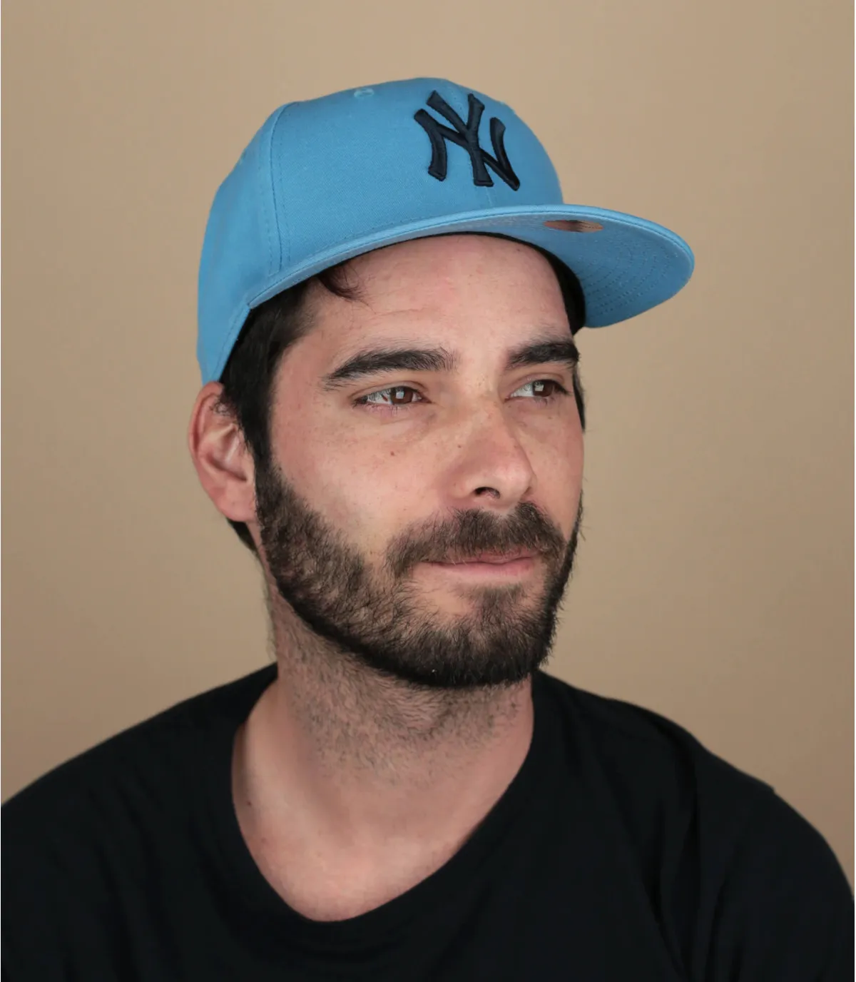 casquette LA bleu et blanc - Snapback League Ess 950 NY blue navy New Era : Headict