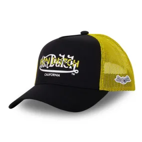 Casquette Vondutch Noire Trucker Snapback BLACK