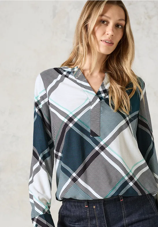 CECIL Blouse à carreaux 
