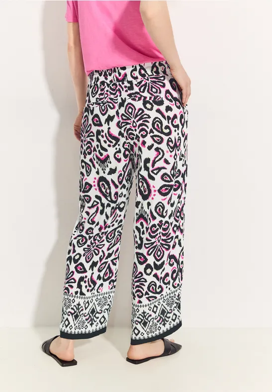 CECIL Pantalon 7/8 à jambes larges  - Style NEELE