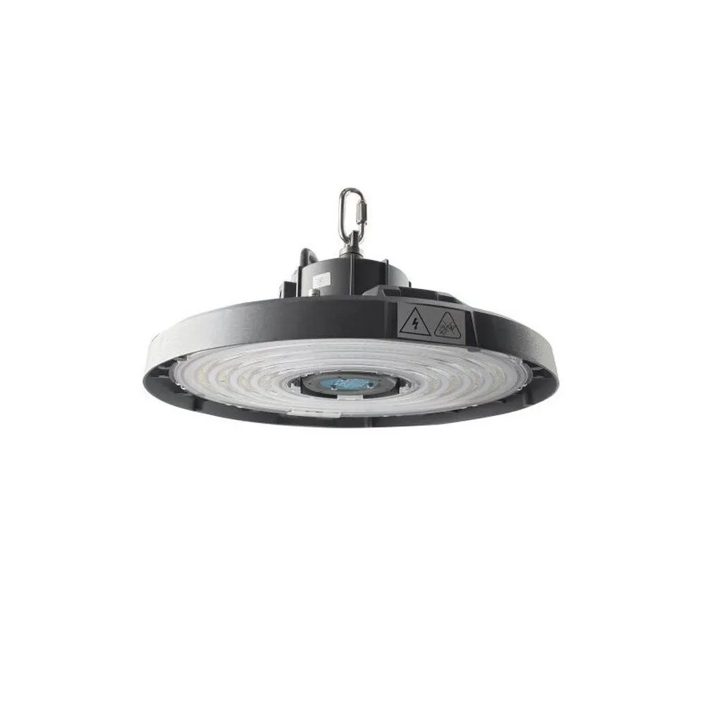 Cloche highbay led 100w étanche ip65 rond Ø307mm blanc du jour 6000k