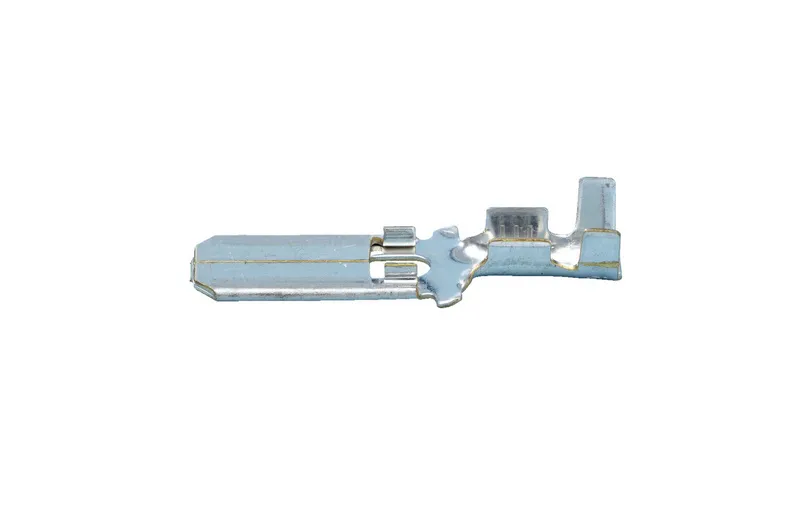 Cosse plate mâle