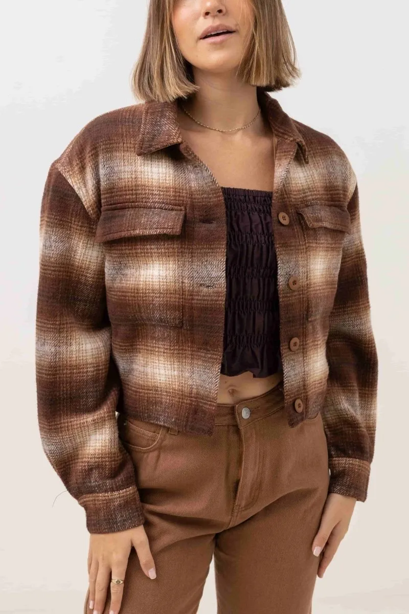 Dylan Cropped Surchemise Femme