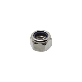 Ecrou hexagonale indesserrables en inox A4 diamètre 10mm, 4 pièces.