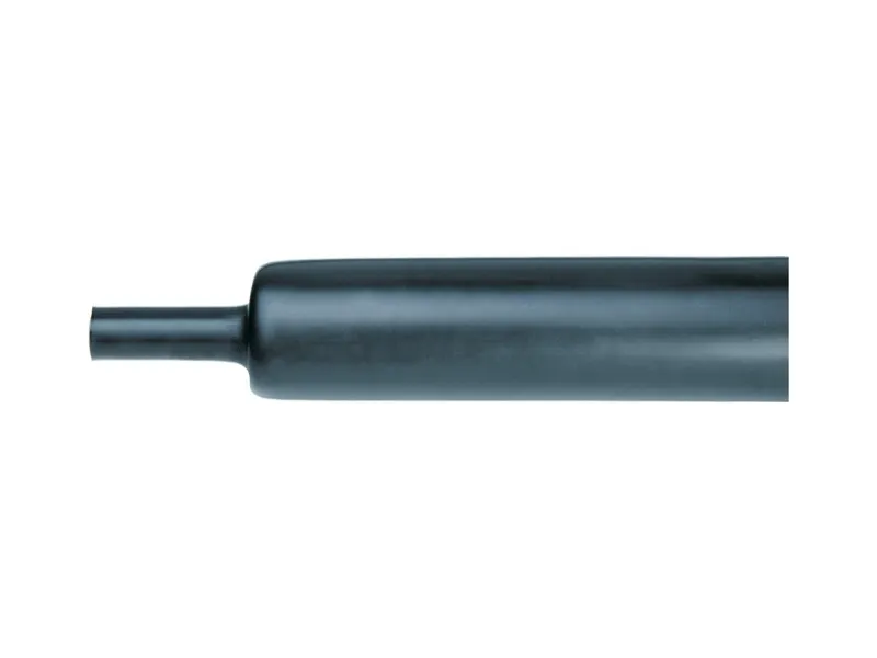 GAINE THERMO • Mince noire 2,4mm > 1,2mm au mètre