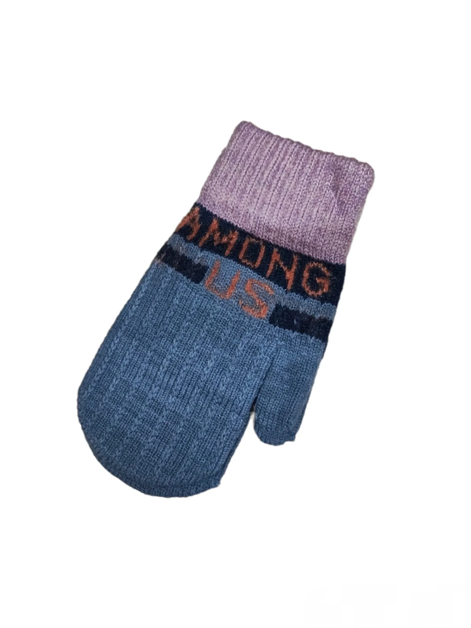 Gants moufles fourrées Motif 4/10ans (x12)