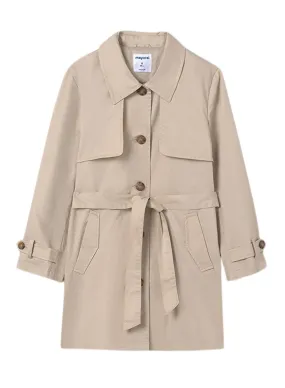Imperméable Mayoral à Nœud Pour Fille