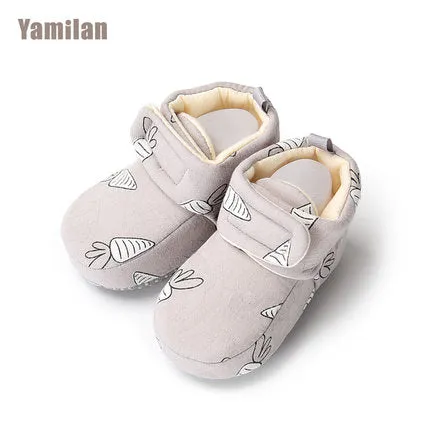 Importé - Chaussons Bébé/Enfants en Tissu Antidérapant