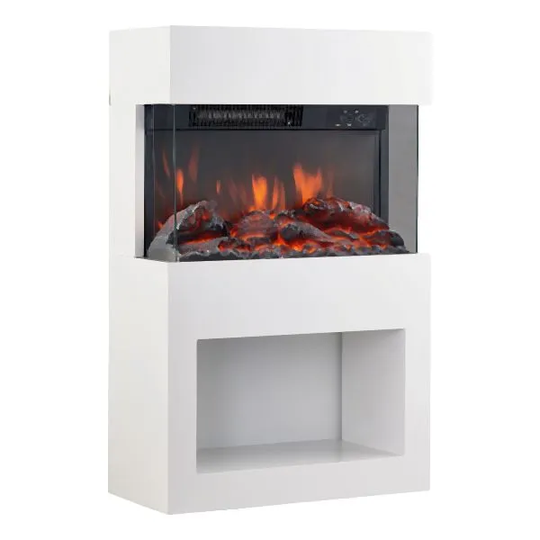 KAMINIO cheminée électrique HENRI blanc avec chauffage EF03-75-W acheter à bas prix 