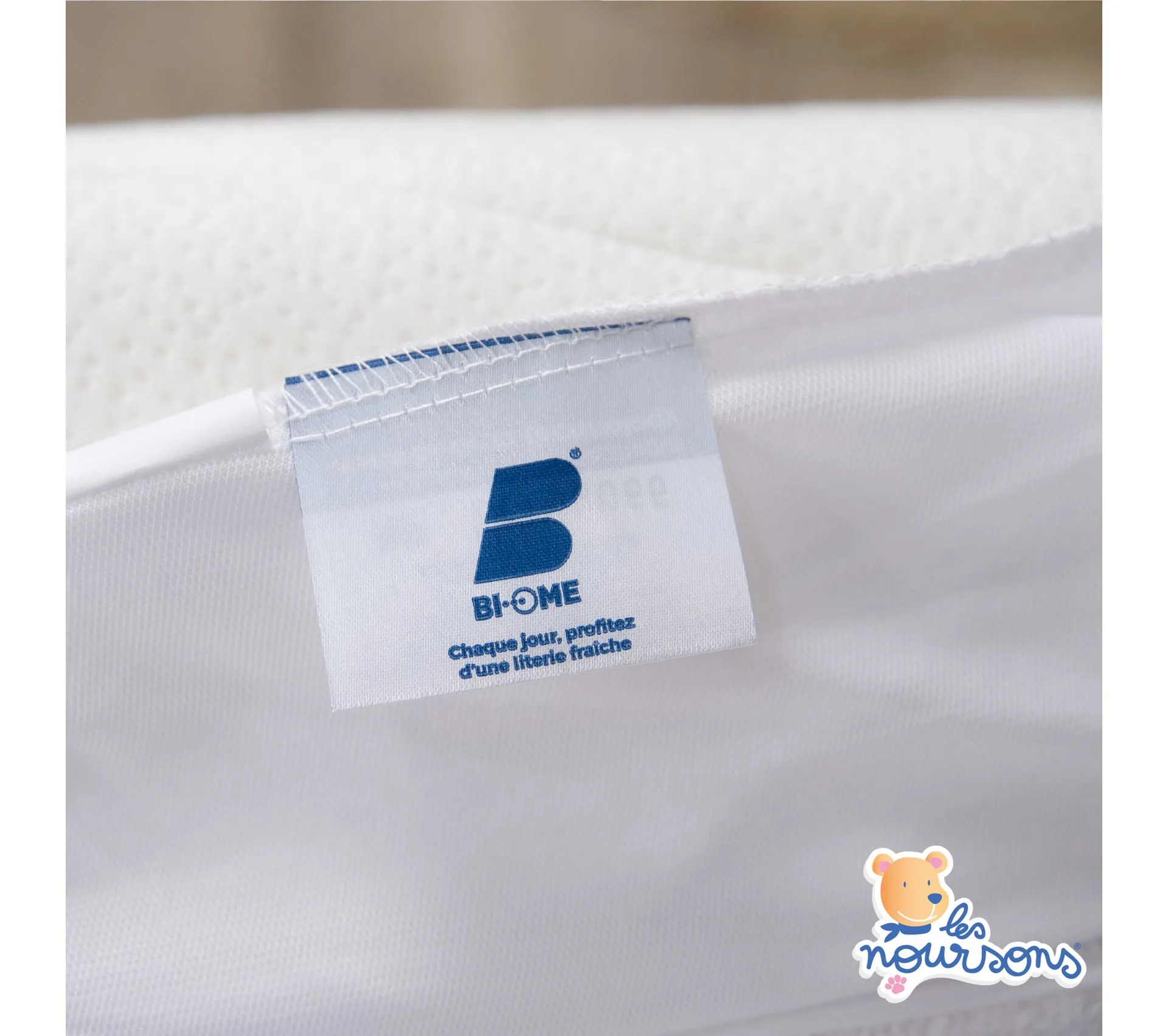 Lot De 2 - Protège Matelas Bébé Anti Acariens - 60x120 Cm - Alèse Imperméable - Bouclette 100% Coton