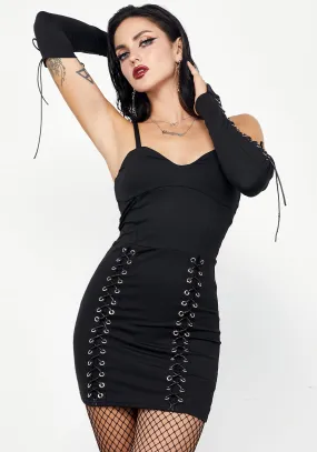 Maddy Corset Jersey Dress