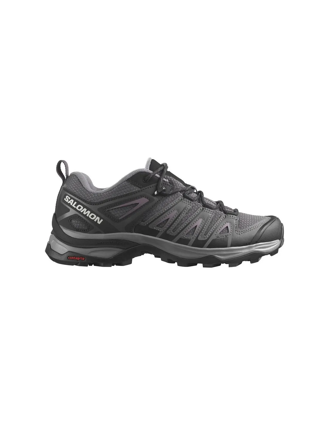 Mountain Chaussures Salomon X Ultra Pioneer Gris/Noir/Violet Chaussures Femme