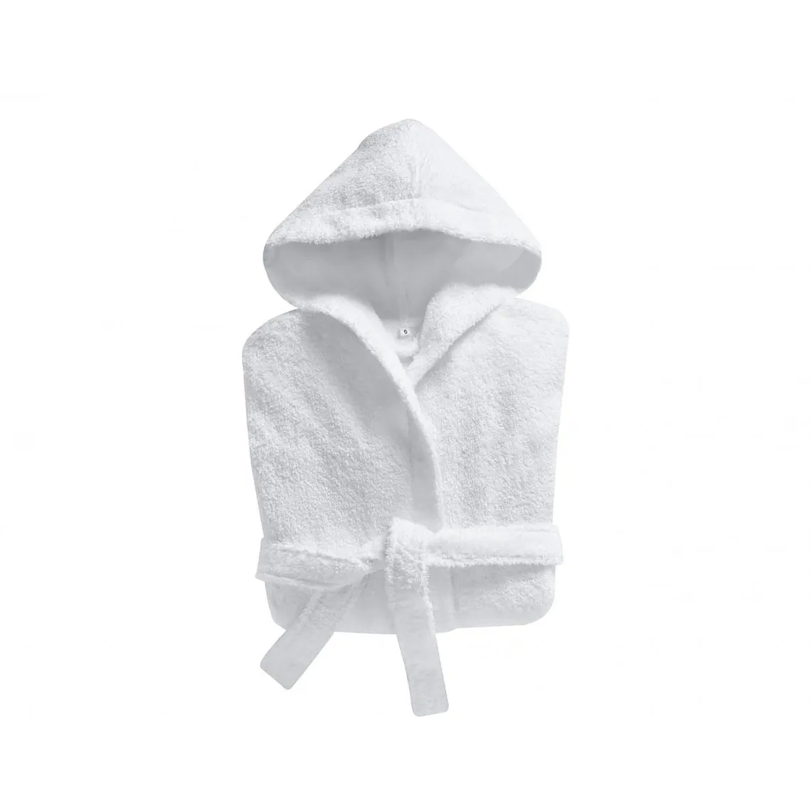 Peignoir enfant blanc LAUREAT  en coton | 3 Suisses