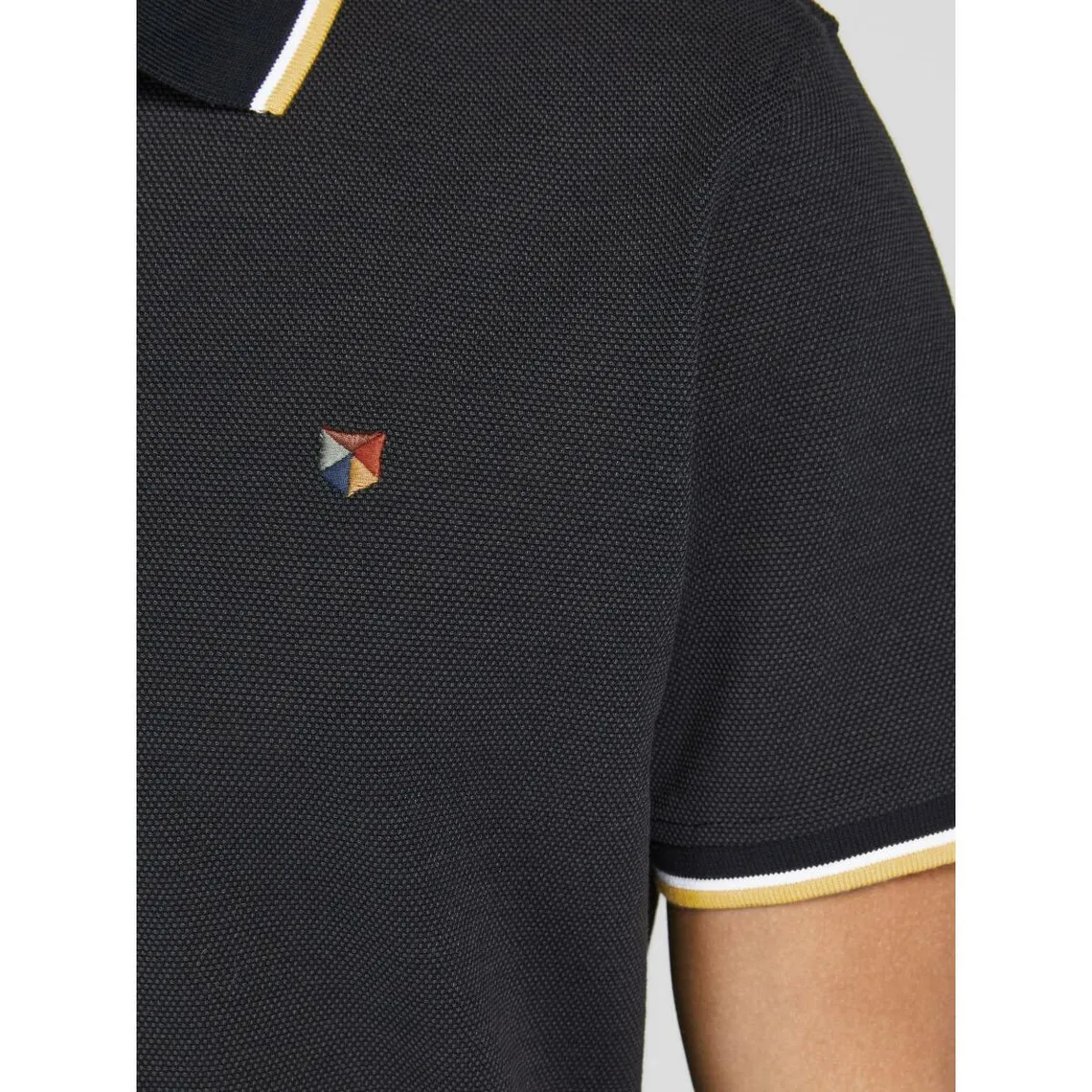 Polo Regular Fit Polo Manches courtes Noir en coton | 3 Suisses