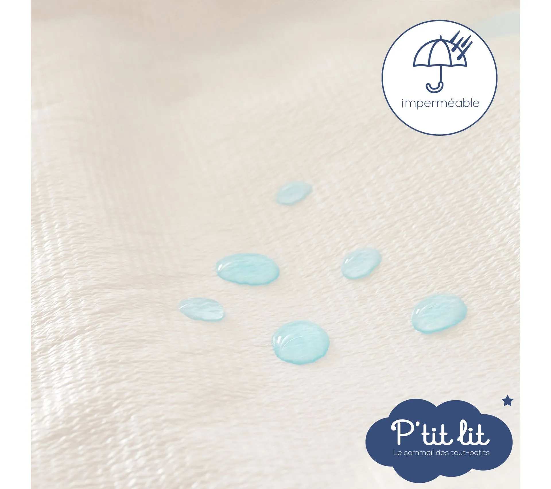 Protège Matelas Enfant Bamboo 120x190/200 Cm - Alèse Imperméable - Sans Traitement Chimique