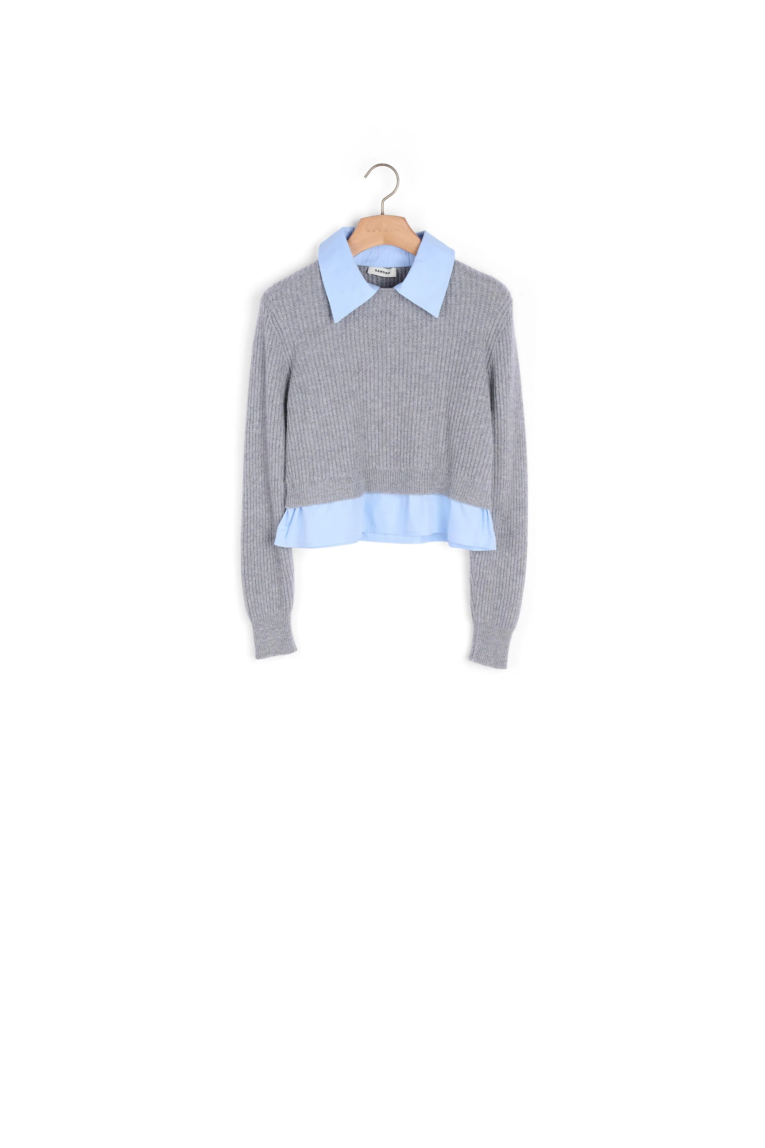 Pull court trompe-l'il