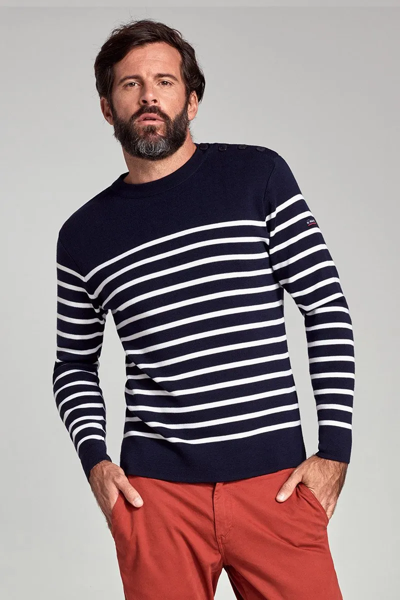 Pull marin "Goulenez" -  laine mérinos