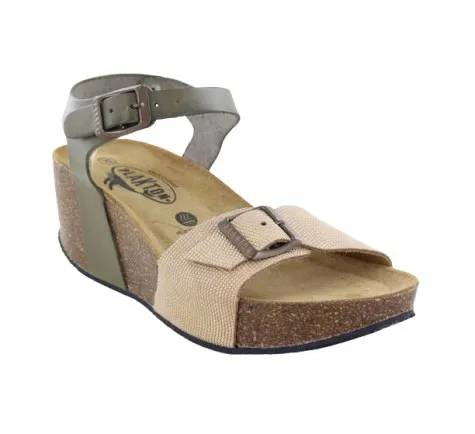 Sandales  Plakton SO KEEP Kaki / Beige