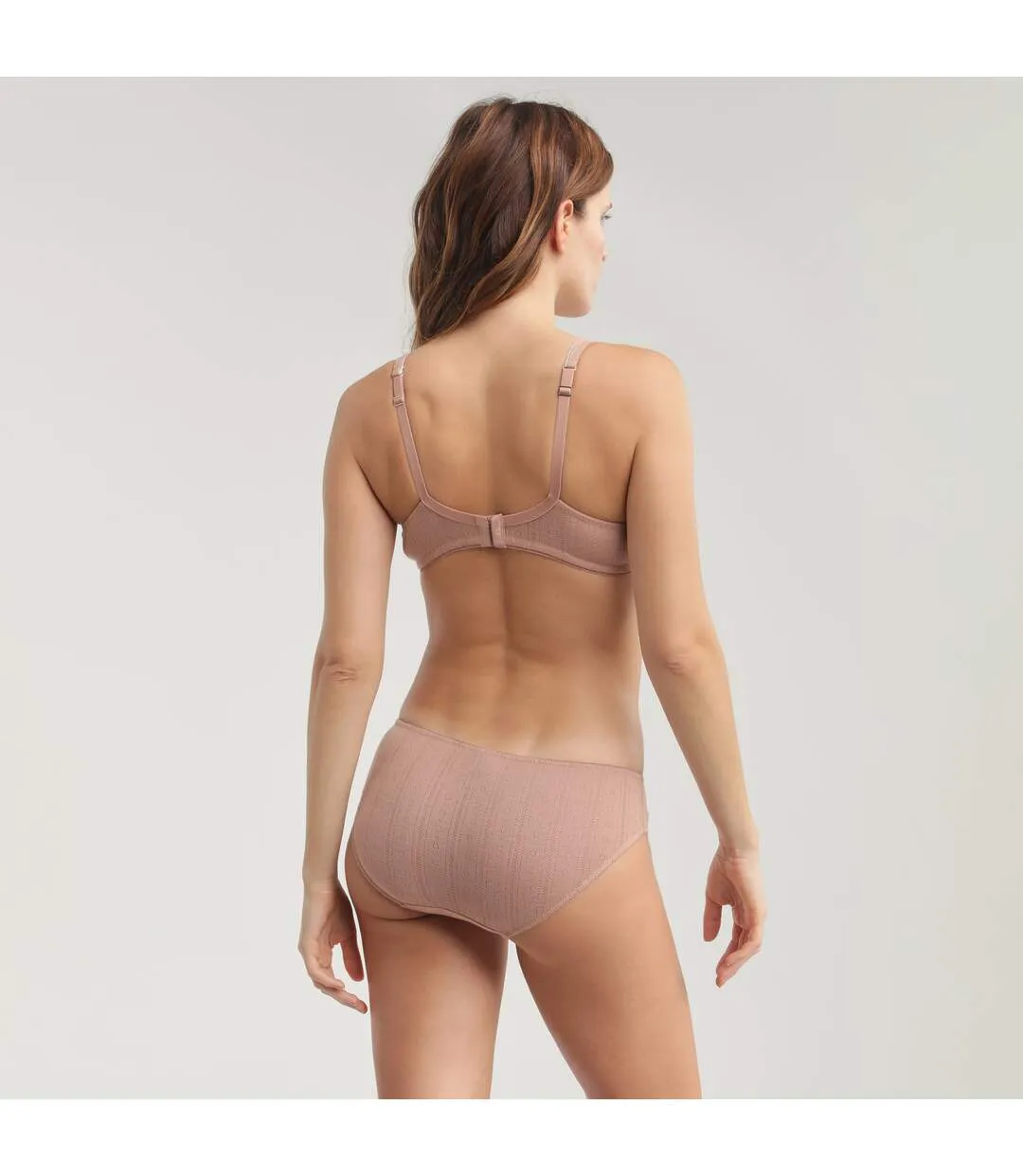 Soutien-gorge corbeille en maille pointelle Cosy Living