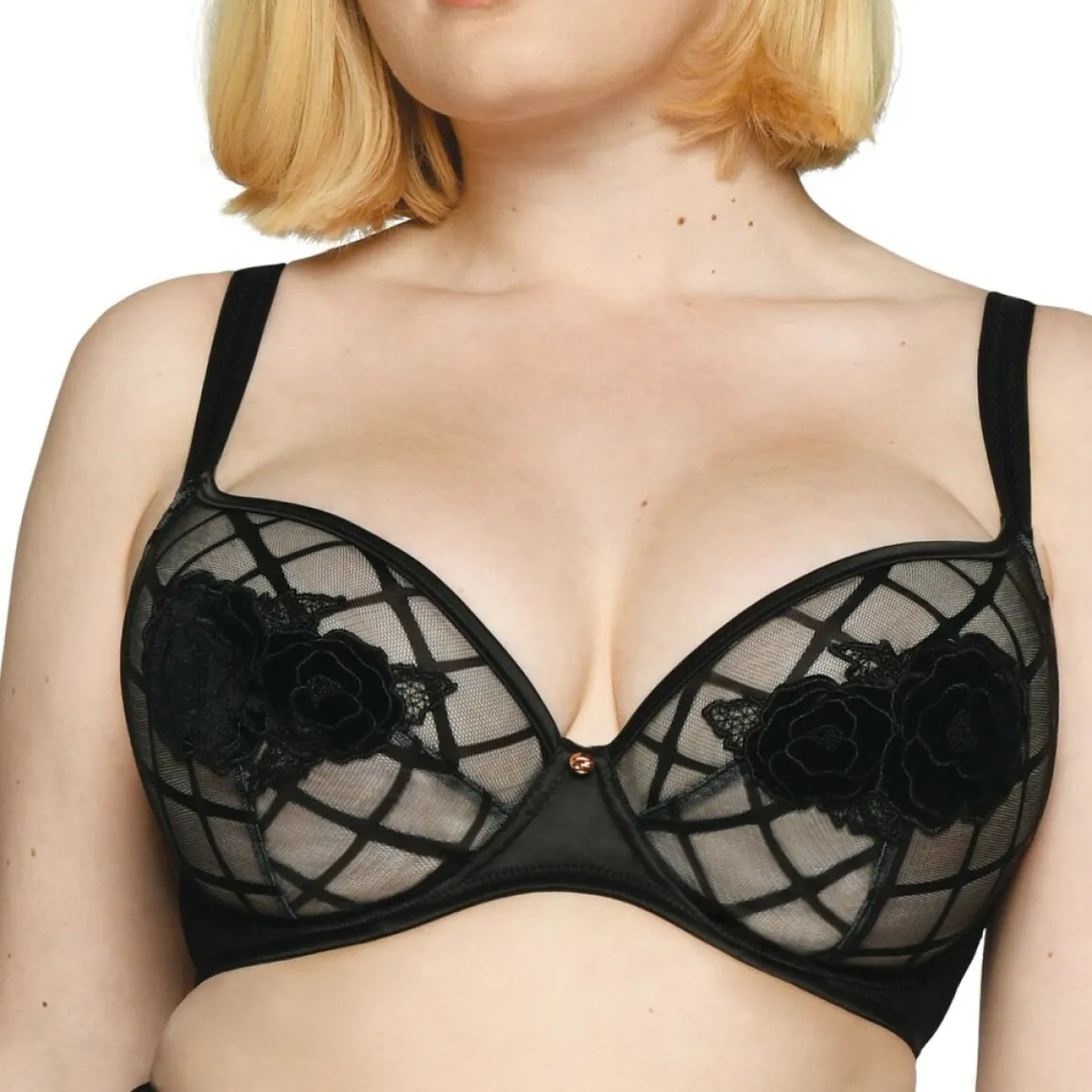 Soutien-gorge plongeant armatures noir | Corbeilles et balconnet 3 SUISSES