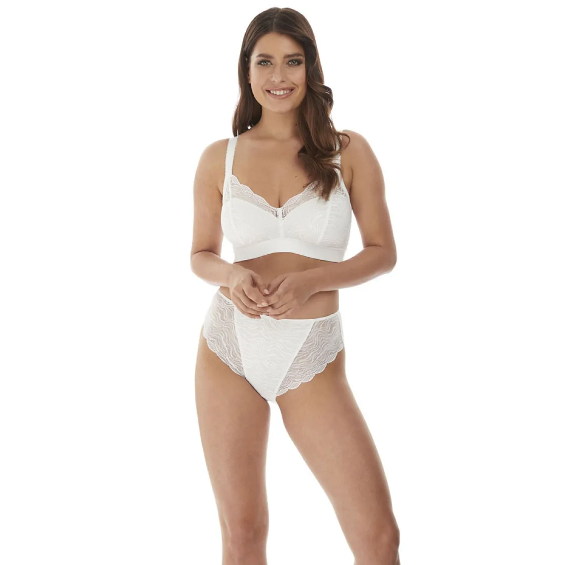 Soutien-gorge sans armatures blanc IMPRESSION | 3 Suisses