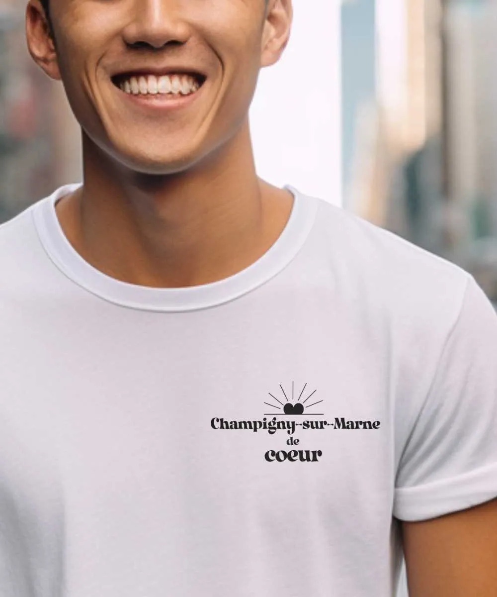 T-Shirt Champigny-sur-Marne de coeur