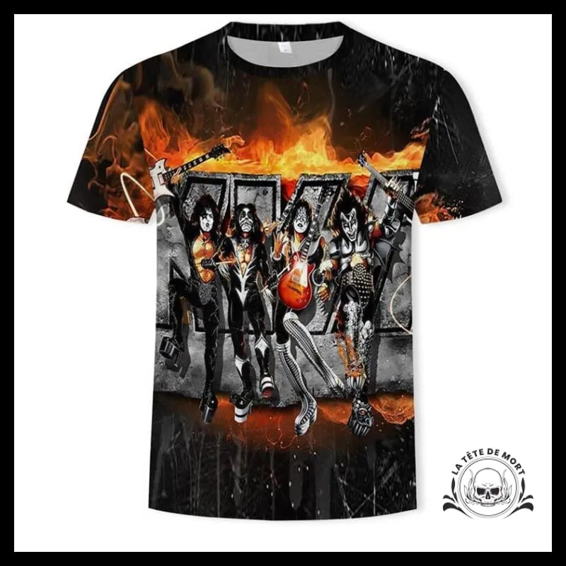T-shirt Groupe Kiss