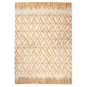 Tapis de salon motifs imprimés Curry 160 x 230 cm   | 3 Suisses