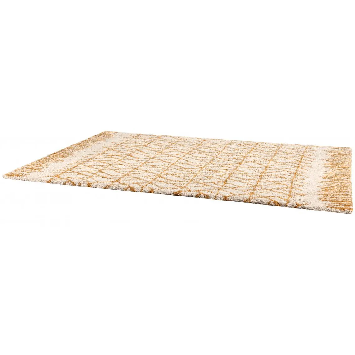 Tapis de salon motifs imprimés Curry 160 x 230 cm   | 3 Suisses