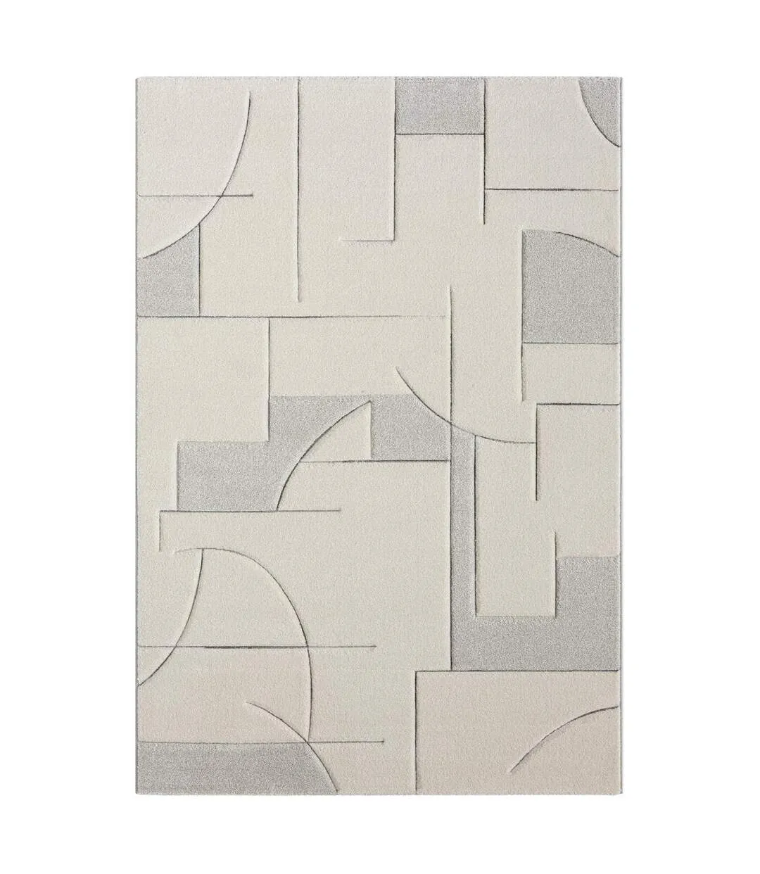 Tapis salon ZICOL en polypropylène doux et soyeux