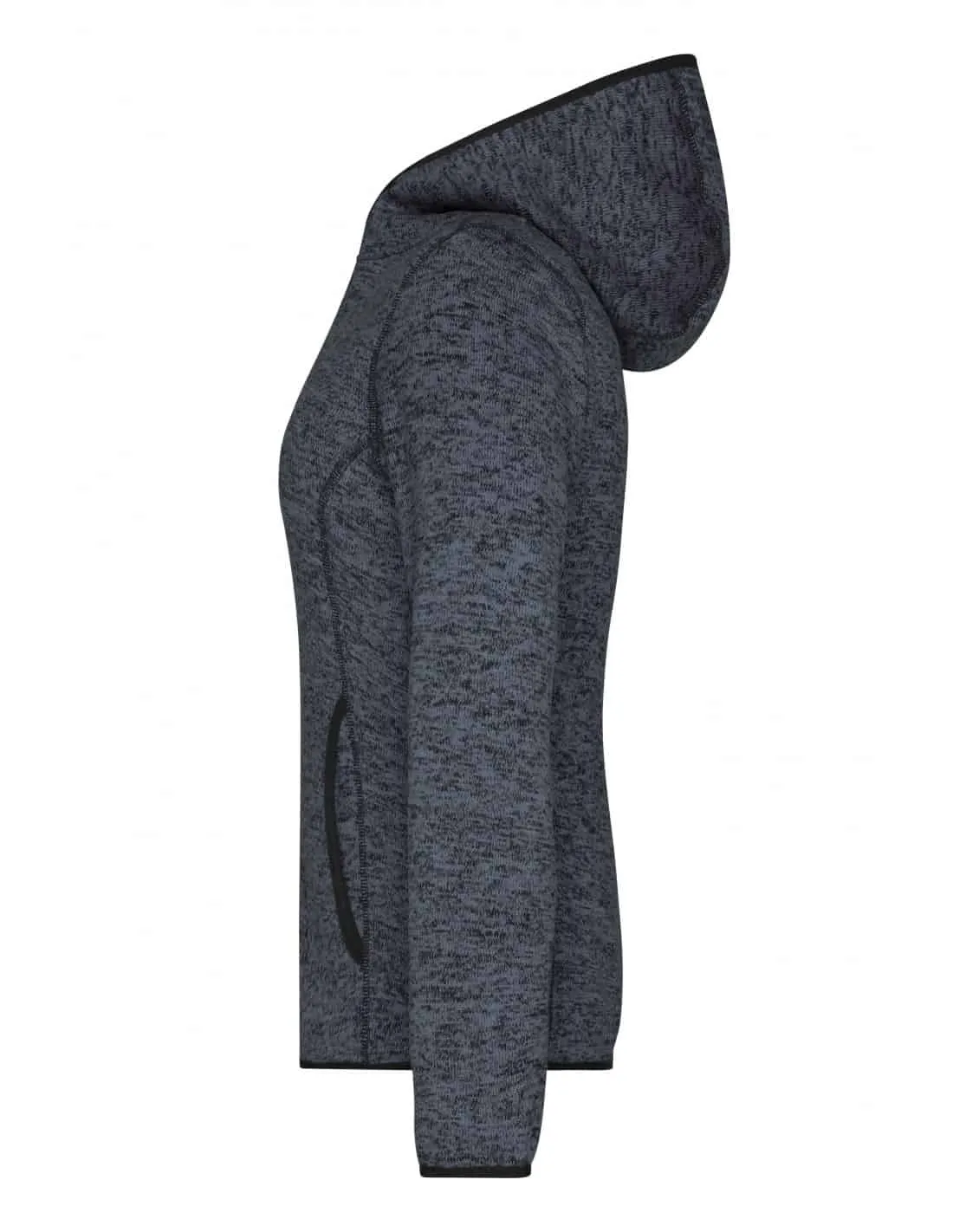 Veste polaire en tricot à capuche pour Femme